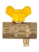 Кран шаровый газовый трехходовой Кран шаровый газовый трехходовой