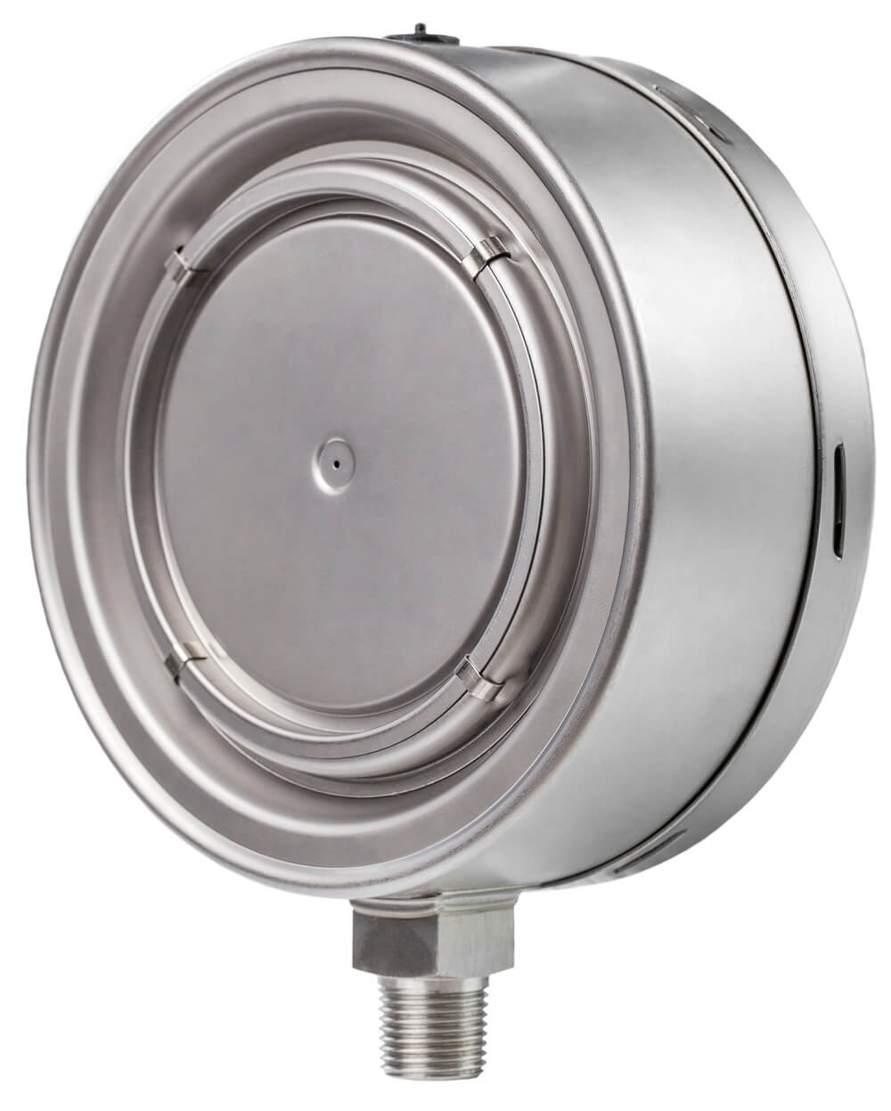 Вакуумметры, мановакуумметры, манометры виброустойчивые коррозионностойкие ДВ8008-ВУф Кс, ДА8008-ВУф Кс, ДМ8008-ВУф Кс исп 2 S (безопасное исполнение)