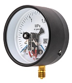 Вакуумметры, мановакуумметры, манометры электроконтактные ДВ2005ф, ДА2005ф, ДМ2005ф Тех.стекло