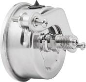 Вакуумметры, мановакуумметры, манометры коррозионностойкие ДВ8008-ВУф Кс, ДА8008-ВУф Кс, ДМ8008-ВУф Кс исп 1 ОШ Ск Без заполнения