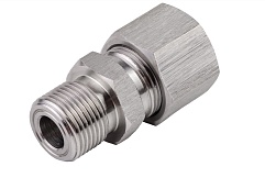 Фитинг под обжим трубы с внешней резьбой