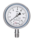 Вакуумметры, мановакуумметры, манометры коррозионностойкие ДВ8008-ВУф Кс, ДА8008-ВУф Кс, ДМ8008-ВУф Кс Без заполнения Б110